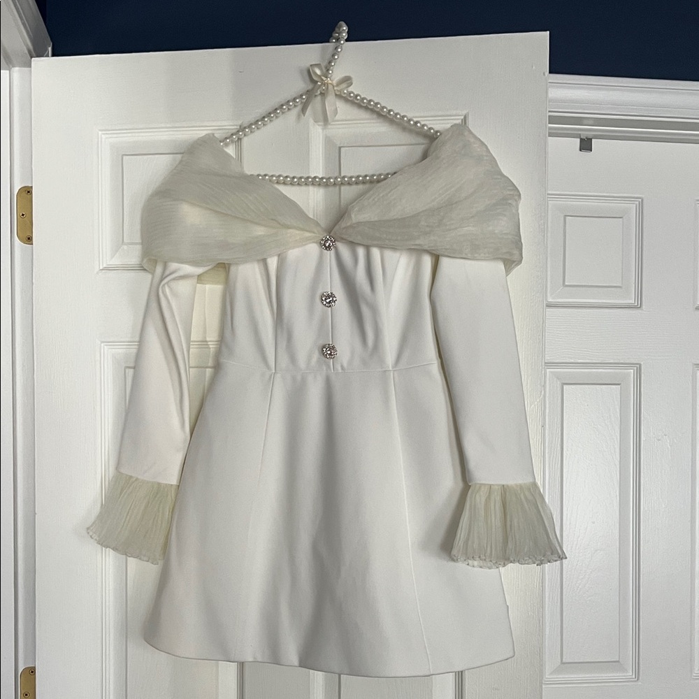 ASOS Luxe Ivory Dress BWT